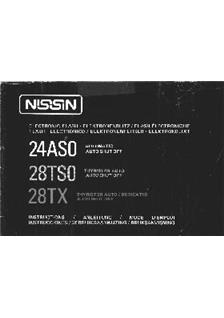 Nissin 24 ASO manual. Camera Instructions.